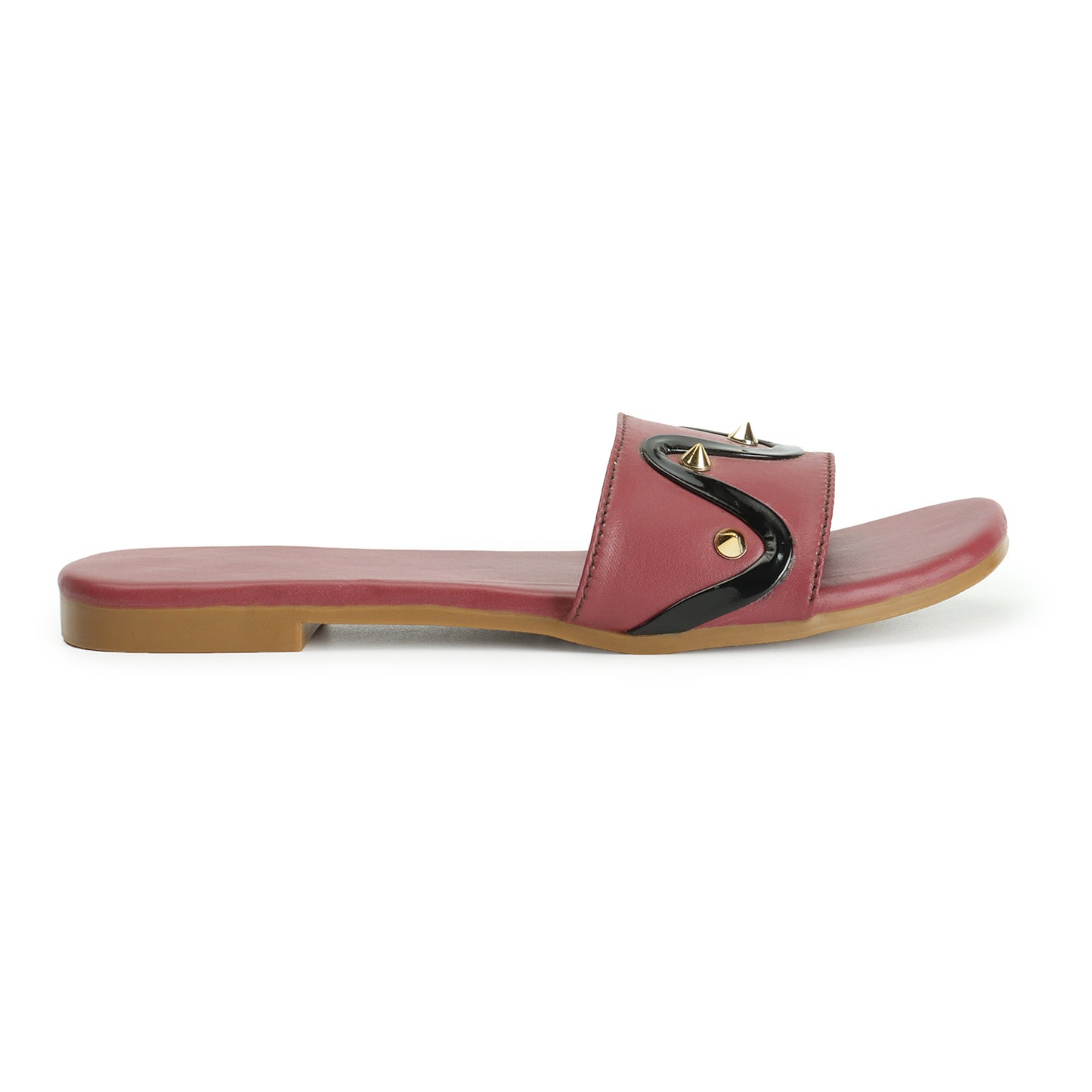 Sleek serpent flats, fierce fashion